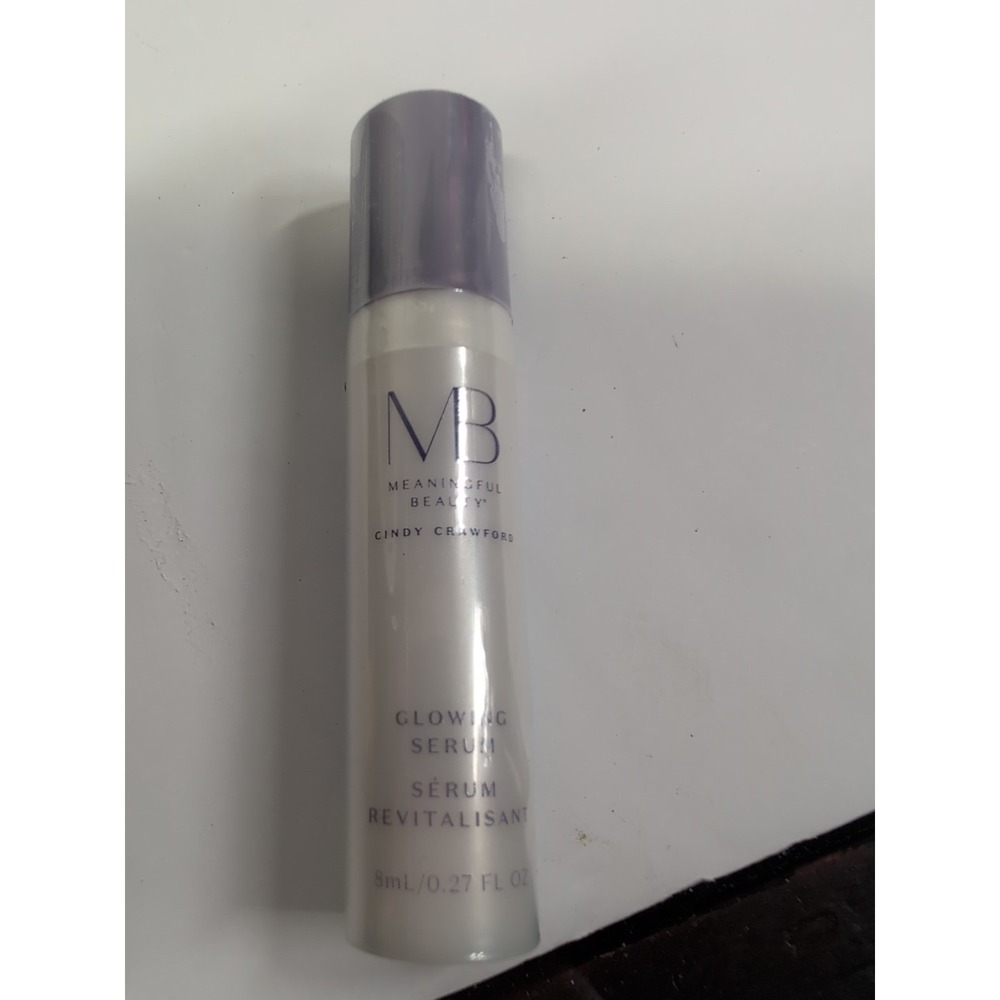 Meaningful Beauty Glowing Serum .27 oz. 8 ml Instant Glow Travel Size Sealed NEW